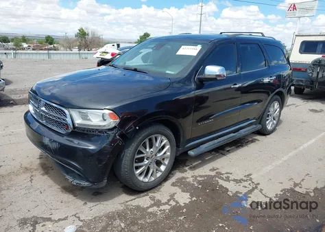 2014 Dodge Durango Citadel z USA, uszkodzony, nr VIN 1C4SDHET0EC307558
